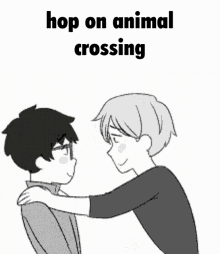 Hop On Animal Crossing Meme GIF