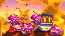Magolor Cheerleader Kirby Fighters 2 GIF - Magolor Cheerleader Kirby Fighters 2 GIFs