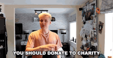 You Should Donate To Charity Stop Wasting Money GIF - You Should Donate To Charity Stop Wasting Money Good Cause GIFs
