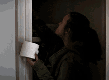 The Last Of Us Ellie Williams GIF - The Last Of Us Ellie Williams Toilet Paper GIFs