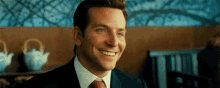 Bradley Cooper Smile GIF - Bradley Cooper Smile Happy GIFs