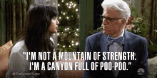 Not A Mountain Of Strength A Canyon Full Of Poo Poo GIF - Not A Mountain Of Strength A Canyon Full Of Poo Poo Cry GIFs
