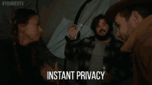Instant Privacy GIF - Younger Tv Land Sutton Foster GIFs