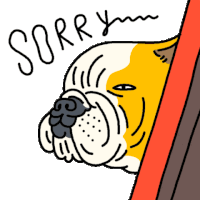 So Sorry Excuse Me Sticker - So Sorry Excuse Me Apologize Stickers
