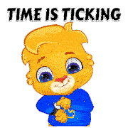 Time Is Ticking Watch Sticker - Time Is Ticking Time Watch Stickers