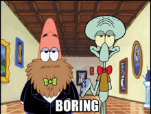 Boring Patrick Star GIF - Boring Patrick Star Spongebob GIFs