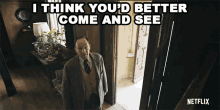 I Think Youd Better Come And See Basil Brown GIF - I Think Youd Better Come And See Basil Brown Ralph Fiennes GIFs
