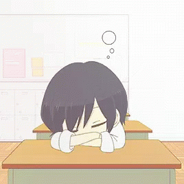 Tired Sleepy GIF - Tired Sleepy Anime - Discover & Share GIFs