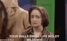 Moldy Mildew Funny GIF - Moldy Mildew Funny Balls GIFs