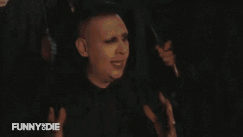 Funny Or Die GIF - Marilyn Manson Funny Or Die - Discover & Share GIFs