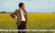 Waiting Karuta Tokyo Revengers GIF - Waiting Karuta Tokyo Revengers Stalling GIFs