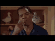 Kitchen Chomp (Clean) GIF - Friday John Witherspoon Eating GIFs