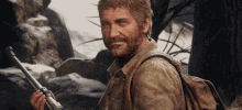 The Last Of Us Joel Miller GIF - The Last Of Us Joel Miller Nodding GIFs