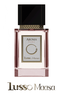 a bottle of aroma flora by lusso maassa