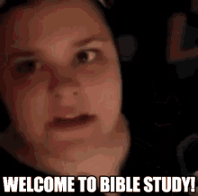 Welcome To Bible Study GIF - Welcome To Bible Study GIFs