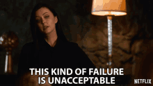 This Kind Of Failure Is Unacceptable Katharine Isabelle GIF - This Kind Of Failure Is Unacceptable Katharine Isabelle Vera Stone GIFs