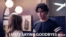 I Hate Saying Goodbyes Finn Roberts GIF - I Hate Saying Goodbyes Finn Roberts Alex Woods GIFs