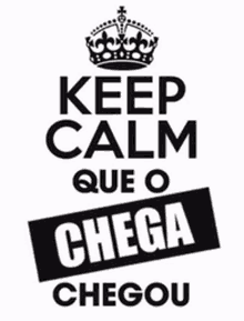 Chega Chega Keep Calm GIF - Chega Chega Keep Calm Pardido Chega GIFs