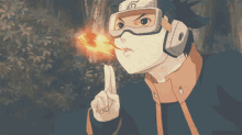 obito naruto ninja fire technique anime