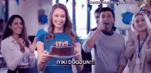 Iyiki Doğdun GIF - Iyiki Dogdun Dogum Gunu Cake GIFs