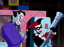 Joker And Harley - Joker GIF