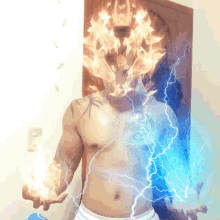 lightning fire power effects