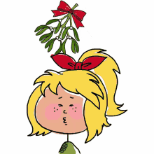 Bibi Mistletoe GIF - Bibi Mistletoe Kiss GIFs