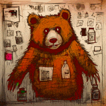Vyd3n Badly Drawn Bear GIF - Vyd3n Badly Drawn Bear Badly Drawn Bears GIFs