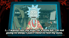 Rick And Morty Sleep GIF