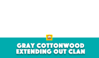Navamojis Gray Cottonwood Extending Out Clan Sticker - Navamojis Gray Cottonwood Extending Out Clan Stickers