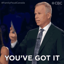 Youve Got It Gerry Dee GIF - Youve Got It Gerry Dee Family Feud GIFs