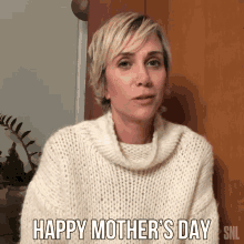 Happy Mothers Day Kristen Wiig GIF - Happy Mothers Day Kristen Wiig Saturday Night Live GIFs