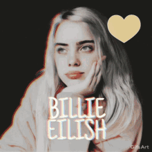 Billie Eilish Hearts GIF - Billie Eilish Hearts Love GIFs
