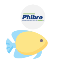 Phibro Fish Sticker - Phibro Fish Stickers