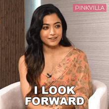 I Look Forward To It Rashmika Mandanna GIF - I Look Forward To It Rashmika Mandanna Pinkvilla GIFs