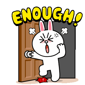 Enough Stomping Sticker - Enough Stomping Mad Stickers