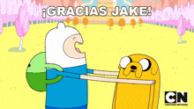 Gracias Jake Finn GIF - Gracias Jake Finn Jake GIFs