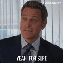 Yeah For Sure Charles Brooks GIF - Yeah For Sure Charles Brooks Peter Hermann GIFs
