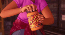Peanut Butter Sandwich Linda Mithcell GIF - Peanut Butter Sandwich Linda Mithcell The Mitchells Vs The Machines GIFs