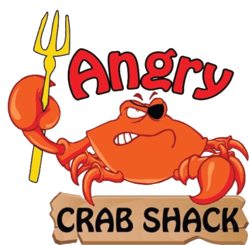 Crab Angrycrabshack Sticker - Crab Angrycrabshack Seafood Stickers