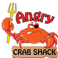 Crab Angrycrabshack Sticker - Crab Angrycrabshack Seafood Stickers