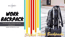 Millenny Work Backpacks GIF - Millenny Work Backpacks Work And Travel Backpacks GIFs