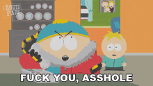 Fuck You Asshole Eric Cartman GIF - Fuck You Asshole Eric Cartman Butters Stotch GIFs