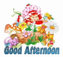 Good Afternoon Glitter GIF - Good Afternoon Glitter Strawberry Shortcake GIFs
