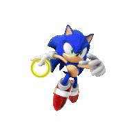 Sonic W Ring Sticker