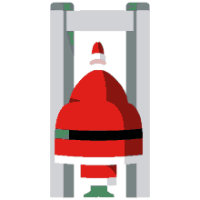 Sicherheitskontrolle Weihnachtsmann GIF