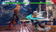 a video game is being played between ragachak and jira