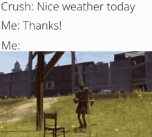 Kms Nice Weather Today GIF - Kms Nice Weather Today Thanks GIFs