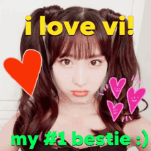 Vi Bestie Momo Legend GIF - Vi Bestie Momo Legend I Love Vi GIFs