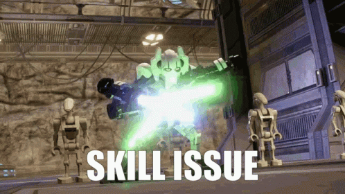 General Grievous Skill Issue GIF - General Grievous Skill Issue Lego GIFs